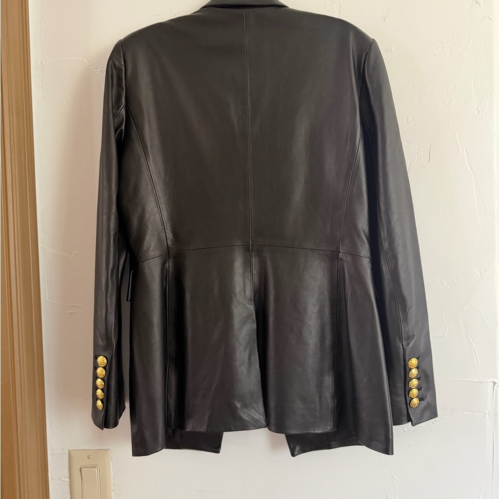 Veronica Beard Black Blazer with Gold Buttons - Picture 8 of 9